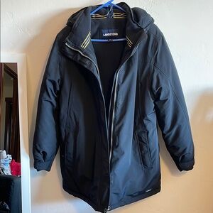 Lands' End Women's Black Parka